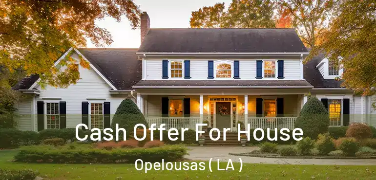  Cash Offer For House Opelousas ( LA )