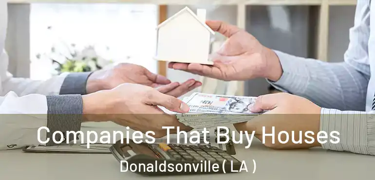 Companies That Buy Houses Donaldsonville ( LA )