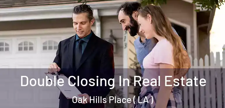 Double Closing In Real Estate Oak Hills Place ( LA )
