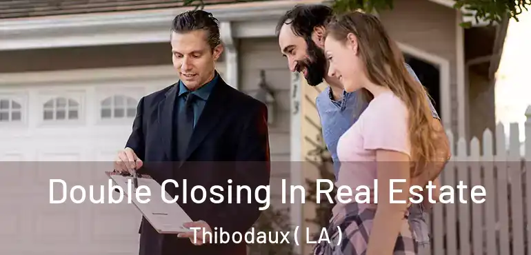  Double Closing In Real Estate Thibodaux ( LA )