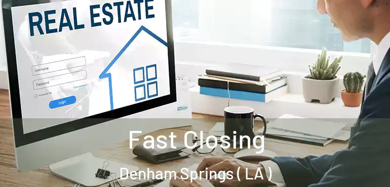  Fast Closing Denham Springs ( LA )