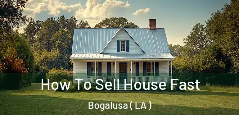  How To Sell House Fast Bogalusa ( LA )