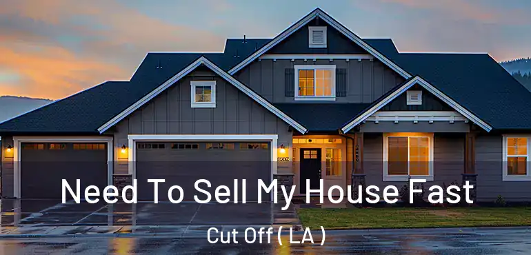  Need To Sell My House Fast Cut Off ( LA )