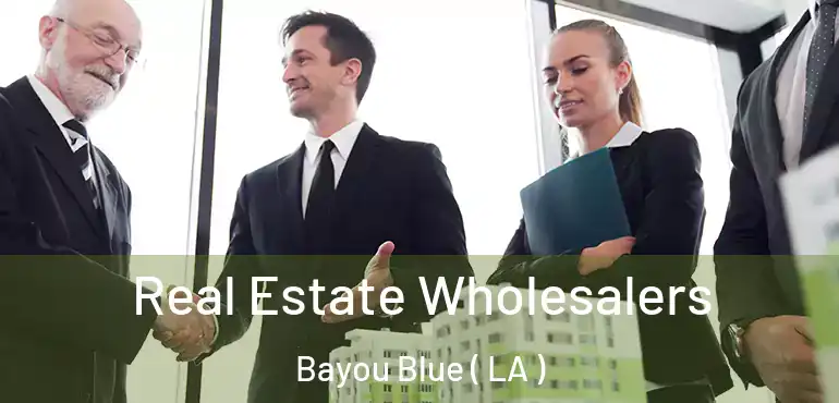  Real Estate Wholesalers Bayou Blue ( LA )