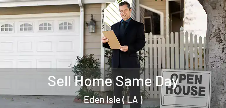  Sell Home Same Day Eden Isle ( LA )