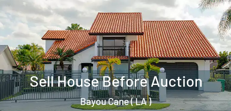  Sell House Before Auction Bayou Cane ( LA )