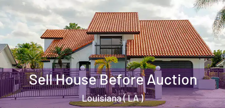 Sell House Before Auction Louisiana ( LA )