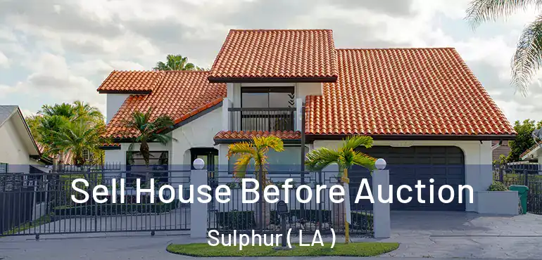  Sell House Before Auction Sulphur ( LA )
