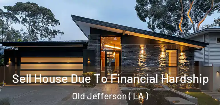  Sell House Due To Financial Hardship Old Jefferson ( LA )