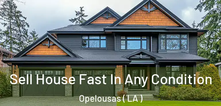  Sell House Fast In Any Condition Opelousas ( LA )