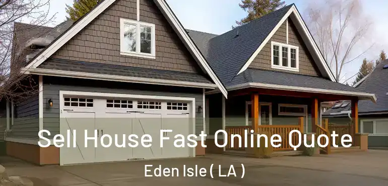  Sell House Fast Online Quote Eden Isle ( LA )