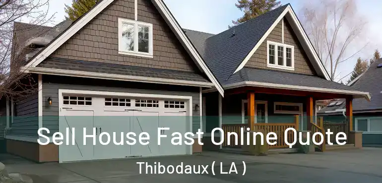  Sell House Fast Online Quote Thibodaux ( LA )