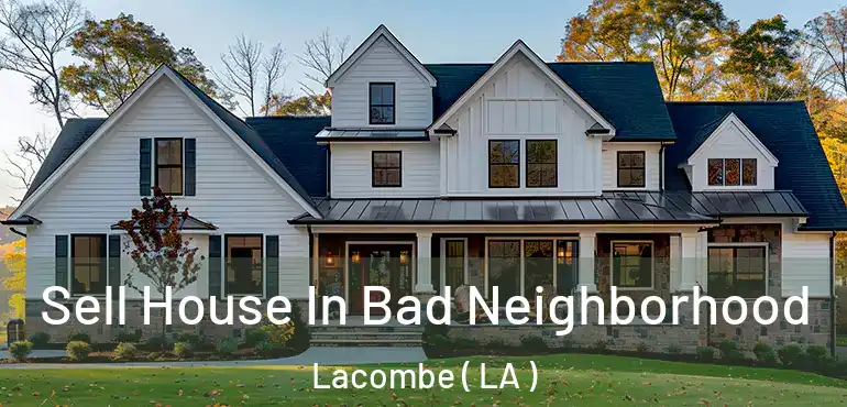  Sell House In Bad Neighborhood Lacombe ( LA )