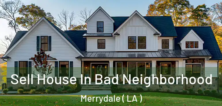  Sell House In Bad Neighborhood Merrydale ( LA )