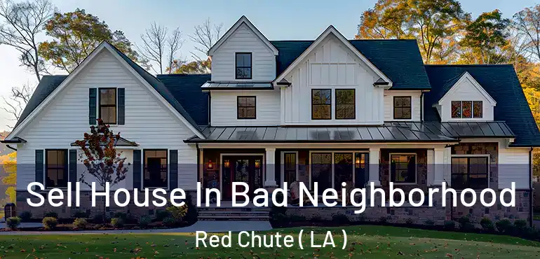  Sell House In Bad Neighborhood Red Chute ( LA )