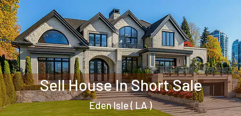  Sell House In Short Sale Eden Isle ( LA )