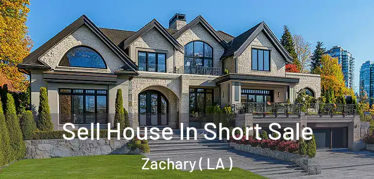  Sell House In Short Sale Zachary ( LA )