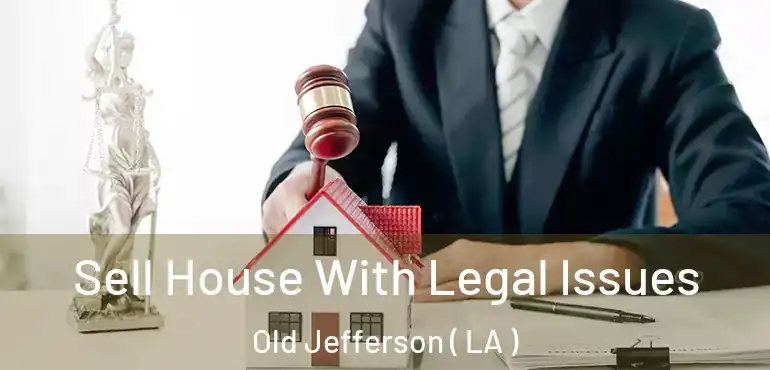  Sell House With Legal Issues Old Jefferson ( LA )