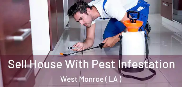  Sell House With Pest Infestation West Monroe ( LA )
