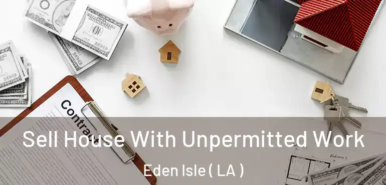  Sell House With Unpermitted Work Eden Isle ( LA )