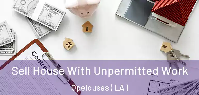  Sell House With Unpermitted Work Opelousas ( LA )