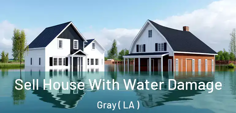  Sell House With Water Damage Gray ( LA )