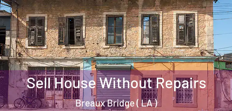  Sell House Without Repairs Breaux Bridge ( LA )