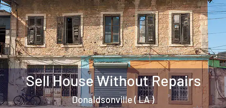 Sell House Without Repairs Donaldsonville ( LA )