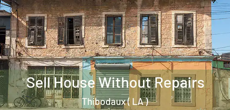  Sell House Without Repairs Thibodaux ( LA )