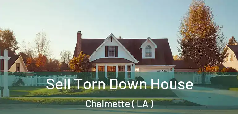  Sell Torn Down House Chalmette ( LA )