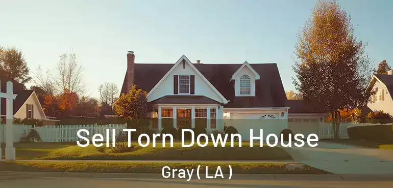  Sell Torn Down House Gray ( LA )