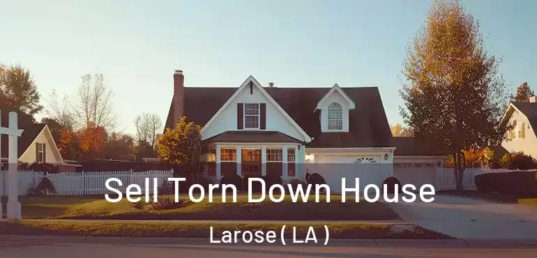  Sell Torn Down House Larose ( LA )
