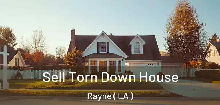 Sell Torn Down House Rayne ( LA )