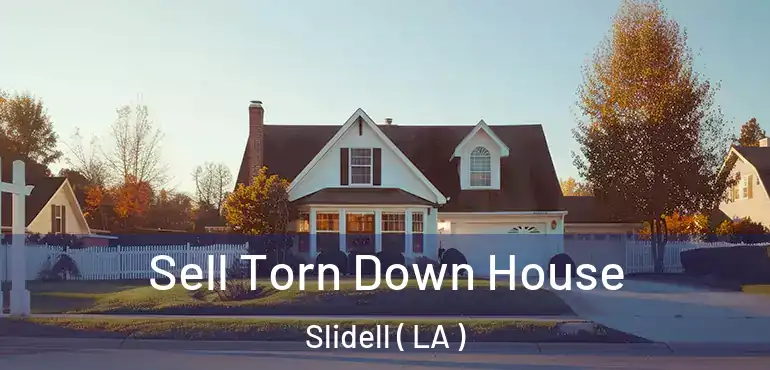  Sell Torn Down House Slidell ( LA )