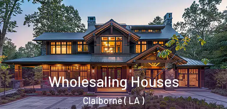  Wholesaling Houses Claiborne ( LA )
