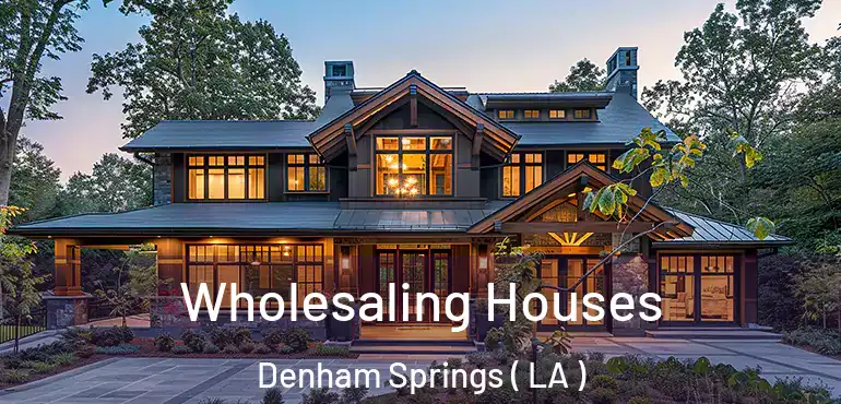  Wholesaling Houses Denham Springs ( LA )