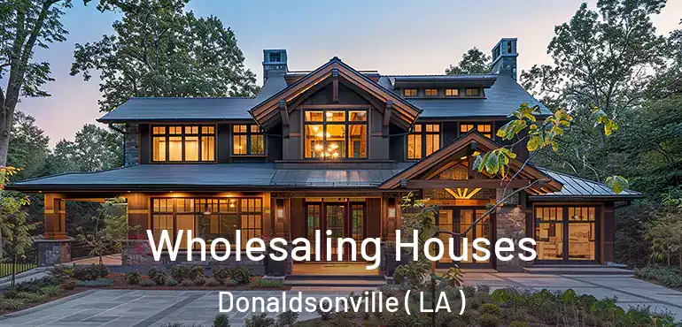  Wholesaling Houses Donaldsonville ( LA )