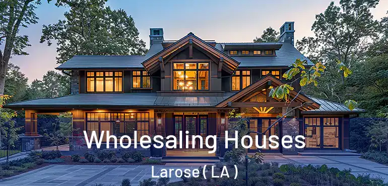  Wholesaling Houses Larose ( LA )