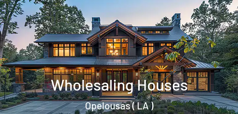  Wholesaling Houses Opelousas ( LA )