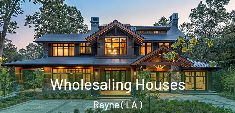  Wholesaling Houses Rayne ( LA )